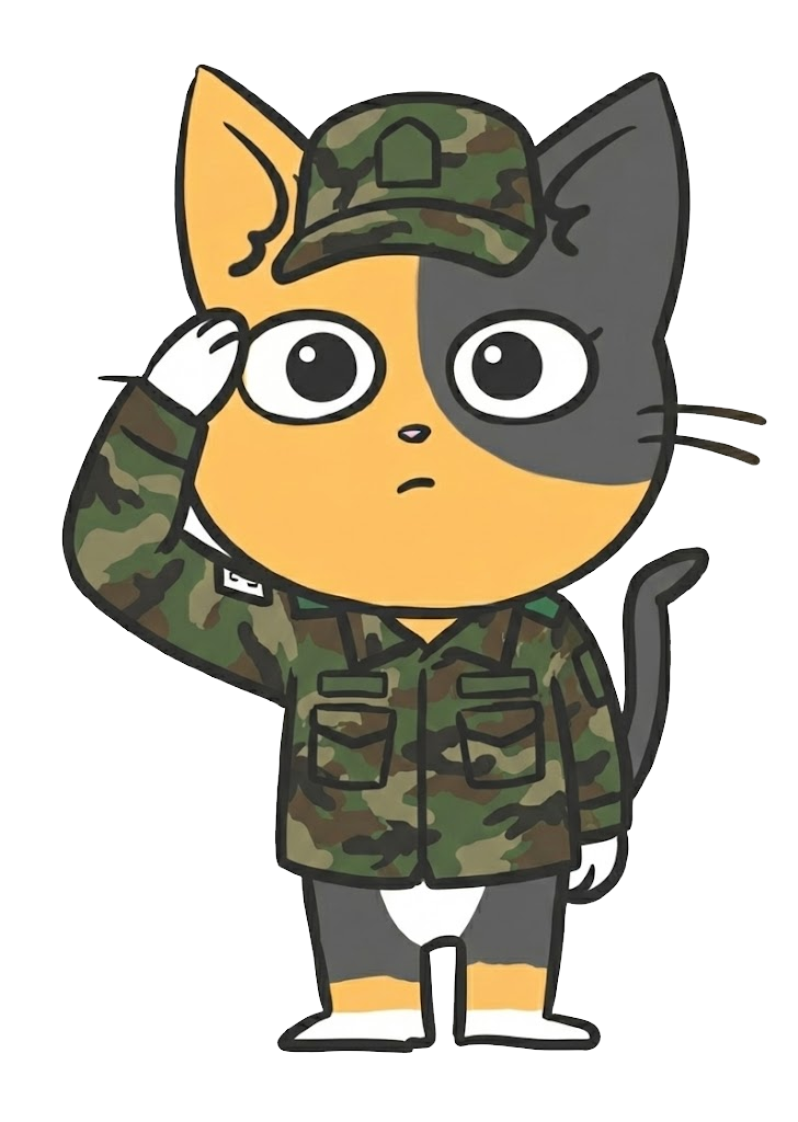 Custom creative approach represented with TAERIS cat character illustration