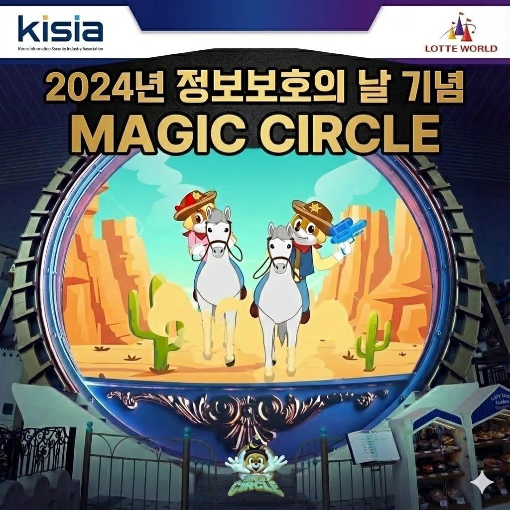 롯데월드x한국정보보호산업협회, 2024 정보보안의 날 매직써클 #DID