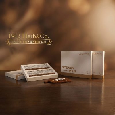 1912 Herb&Co., 성공 비즈니스 CEO의 건강을 리드하는 특별한 120년 고농축 산삼 진액, STEADY MAN